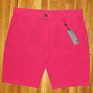 Greyson Montauk Golf Shorts Mens 38 Bittersweet Pink